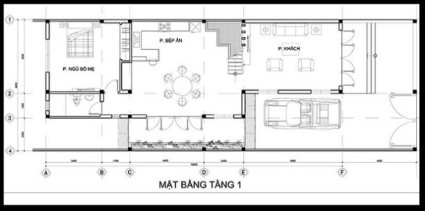 hinh anh ban ve cua mau thiet ke mat tien nha pho 2 tang sang trong Xem qua hình ảnh tham khảo mẫu thiết kế mặt tiền nhà phố 2 tầng