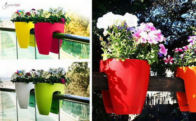 Dungnha.com.vn- Hè rực rỡ với chậu hoa large 764 he ruc ro voi chau hoa lan can Mua hè rực rỡ với những chậu hoa đủ sắc trước ban công phòng