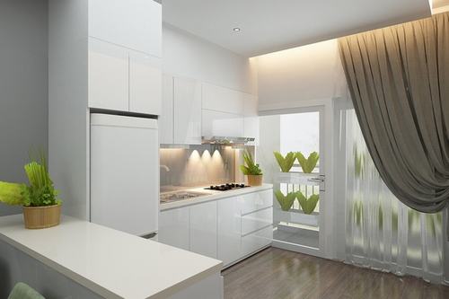 092901baoxaydung image007 Cải tạo căn hộ có bếp ăn nhìn thẳng vào khu vệ sinh