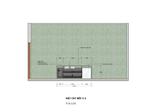 bep 4 8268 1474676707 Thiết kế gian bếp thân thiện môi trường, sạch sẽ, đầy đủ tiện nghi