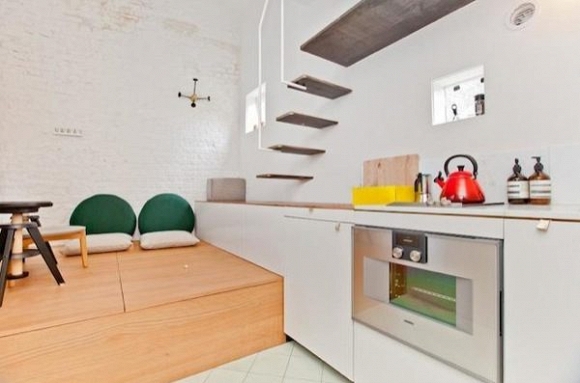 1411014238 tiny house for sale in london 0003 Tham quan thiết kế căn hộ nhỏ 17 mét vuông, giá hơn... 9 tỉ đồng