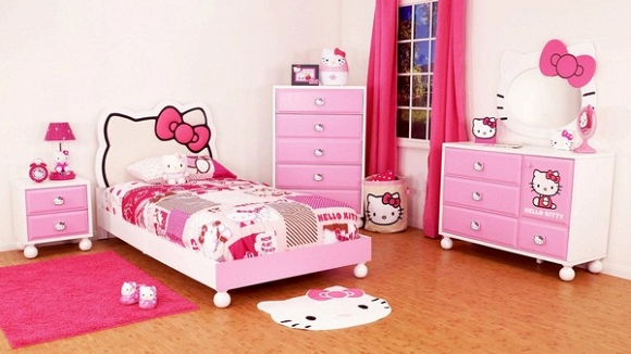 khong gian song ngot ngao hon nho chu meo hello kitty jpg0 Thiết kế không gian sống ngọt ngào hơn nhờ... chú mèo Hello Kitty