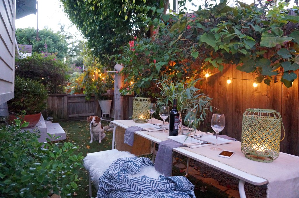 Tham quan ngôi nhà 36m² với sân vườn đẹp như mơ của cô gái 20 tuổi Whitney love overgrown greens evident her cozy backyard 201608251450338039 Tham quan ngôi nhà 36m² với sân vườn đẹp như mơ của cô gái 20 tuổi