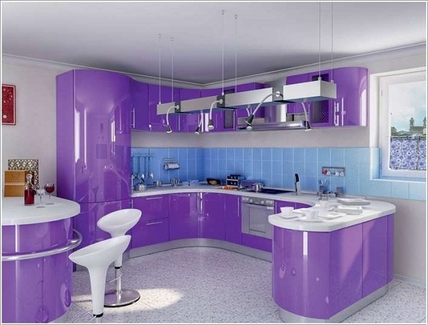 Phòng bếp sắc tím đẹp sang trọng và mơ màng cho chị em trang tri bep mau tim 1 105545322 Phòng bếp sắc tím đẹp sang trọng và mơ màng cho chị em