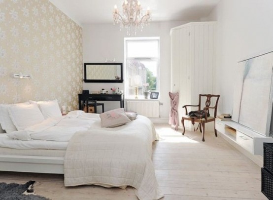 Cùng nhìn qua bộ thiết kế phòng ngủ phong Scandinavia đầy quyến rũ cozy scandinavian bedrooms 13 554x405 Cùng nhìn qua bộ thiết kế phòng ngủ phong Scandinavia đầy quyến rũ