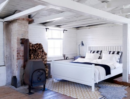 Cùng nhìn qua bộ thiết kế phòng ngủ phong Scandinavia đầy quyến rũ cozy scandinavian bedrooms 43 554x420 Cùng nhìn qua bộ thiết kế phòng ngủ phong Scandinavia đầy quyến rũ