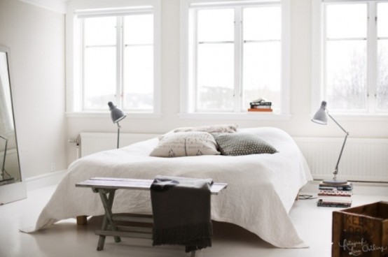 cozy scandinavian bedrooms 44 554x368 Cùng nhìn qua bộ thiết kế phòng ngủ phong Scandinavia đầy quyến rũ