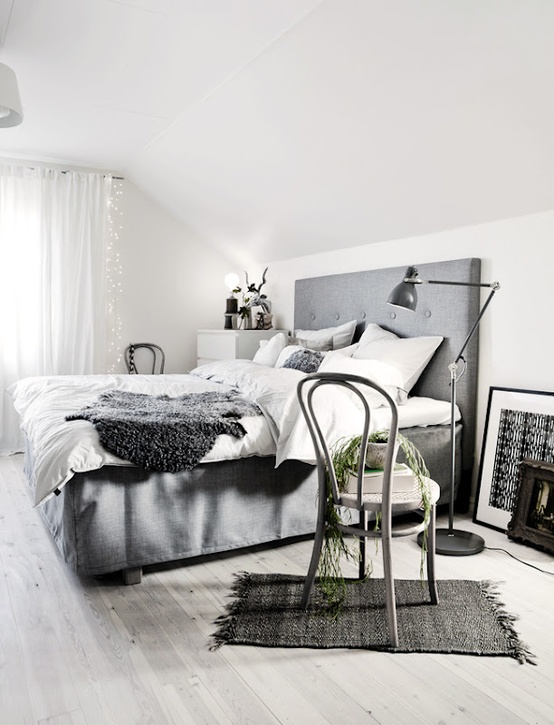 cozy scandinavian bedrooms 54 Cùng nhìn qua bộ thiết kế phòng ngủ phong Scandinavia đầy quyến rũ