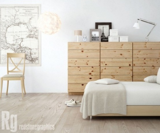 cozy scandinavian bedrooms 7 554x460 Cùng nhìn qua bộ thiết kế phòng ngủ phong Scandinavia đầy quyến rũ